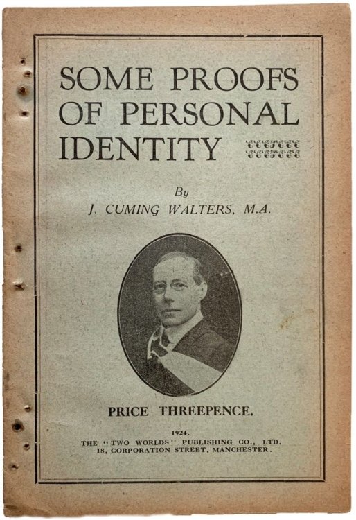 Image for Some Proofs of Personal Identity. Some Proofs of Personal Identity.