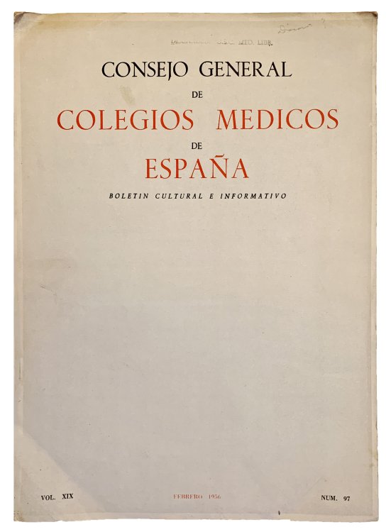 Image for Consejo General de Colegios Medicos de Espana. Consejo General de Colegios Medicos de Espana.