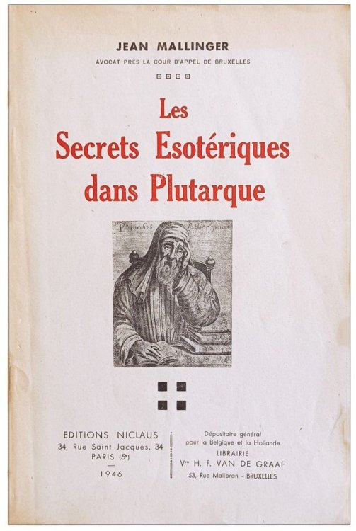 Image for Les Secrets Esoteriques dans Plutarque. Les Secrets Esoteriques dans Plutarque.