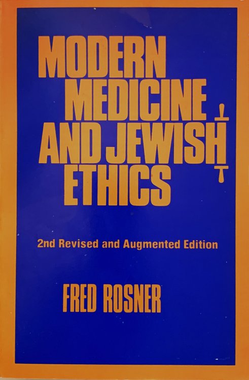 Image for Modern Medicine and Jewish Ethics. Modern Medicine and Jewish Ethics.