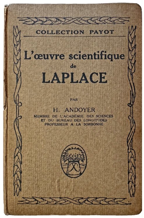 Image for L'Oeuvre Scientifique de Laplace. L'Oeuvre Scientifique de Laplace.