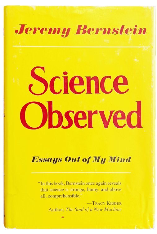 Image for Science Observed. Essays Out of My Mind. Science Observed. Essays Out of My Mind.