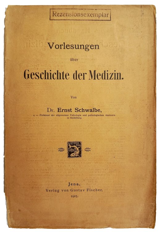 Image for Vorlesungen uber Geschichte der Medizin. Vorlesungen uber Geschichte der Medizin.
