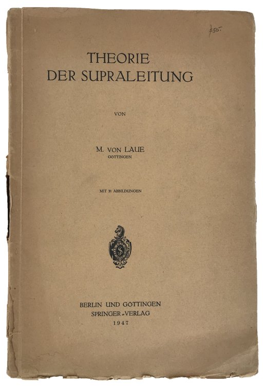 Image for Theorie der Supraleitung. Theorie der Supraleitung.