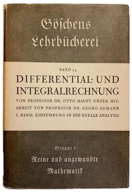 Image for Differential-und Integralrechnung. Unter besonderer Berucksichtigung neuerer Ergebnisse. Differential-und Integralrechnung. Unter besonderer Berucksichtigung neuerer Ergebnisse.