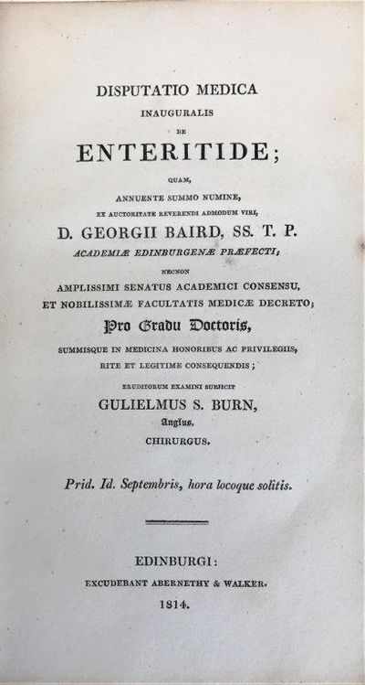 Image for Disputatio medica inauguralis de enteritide. Disputatio medica inauguralis de enteritide.