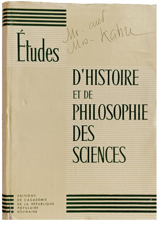 Image for Etudes d'histoire et de philosophie des sciences. Etudes d'histoire et de philosophie des sciences.