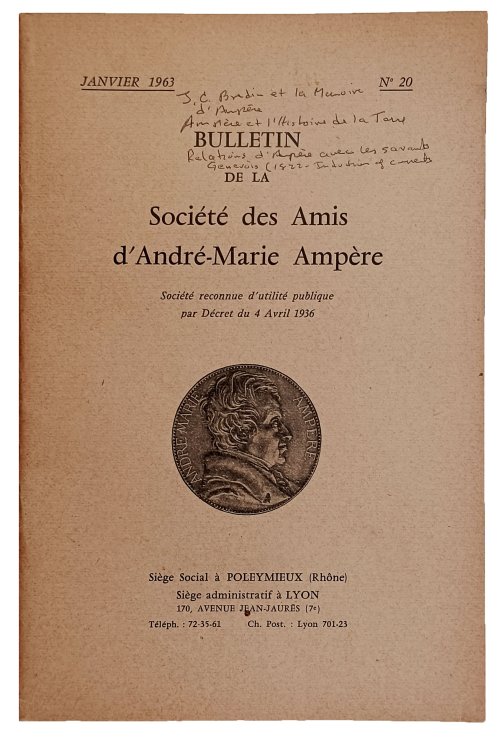 Image for J.C. Bredin et la Memoire d'Ampere. J.C. Bredin et la Memoire d'Ampere.