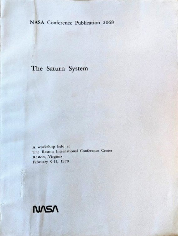 Image for The Saturn System. NASA CP-2068. The Saturn System. NASA CP-2068.