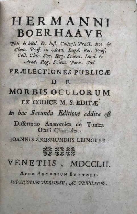 Image for Praelectiones publicae de Morbis Oculorum ex Codice M. S. Editae. In hac secunda editione . . . Praelectiones publicae de Morbis Oculorum ex Codice M. S. Editae. In hac secunda editione . . .