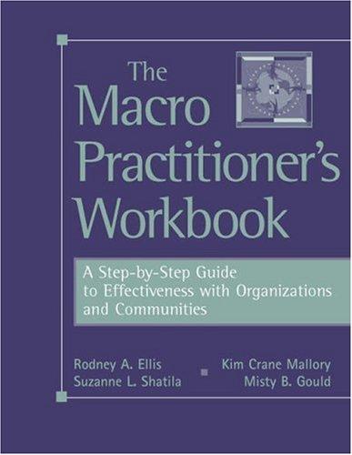 Image for The Macro Practitioner's Workbook: A Step-by-Step Guide to Effectiveness with Organizations and Communities The Macro Practitioner's Workbook: A Step-by-Step Guide to Effectiveness with Organizations and Communities