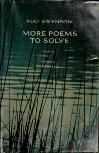 More Poems to Solve.