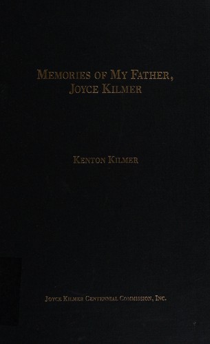 Image for Memories of My Father, Joyce Kilmer Memories of My Father, Joyce Kilmer