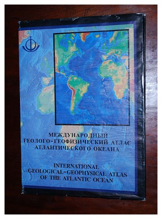 Image for International geological-geophysical atlas of the Atlantic Ocean : Mezhdunarodnyi geologo-geofizcheskii atlas Atlanticheskogo Okeana International geological-geophysical atlas of the Atlantic Ocean : Mezhdunarodnyi geologo-geofizcheskii atlas Atlanticheskogo Okeana