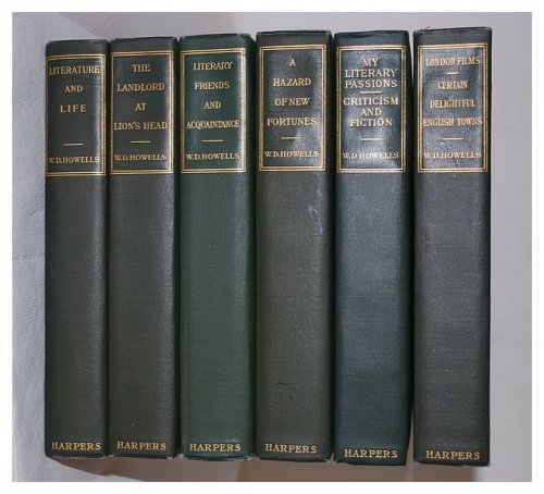 Image for The Writings of William Dean Howells, Library Edition Illustrated, 6 Volume Set The Writings of William Dean Howells, Library Edition Illustrated, 6 Volume Set