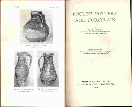 ENGLISH POTTERY AND PORCELAIN