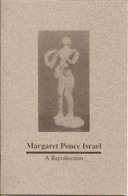 A Recollection; MARGARET PONCE ISRAEL: