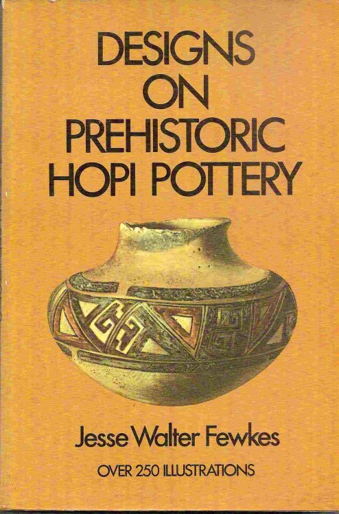 DESIGNS ON PREHISTORIC HOPI POTTERY