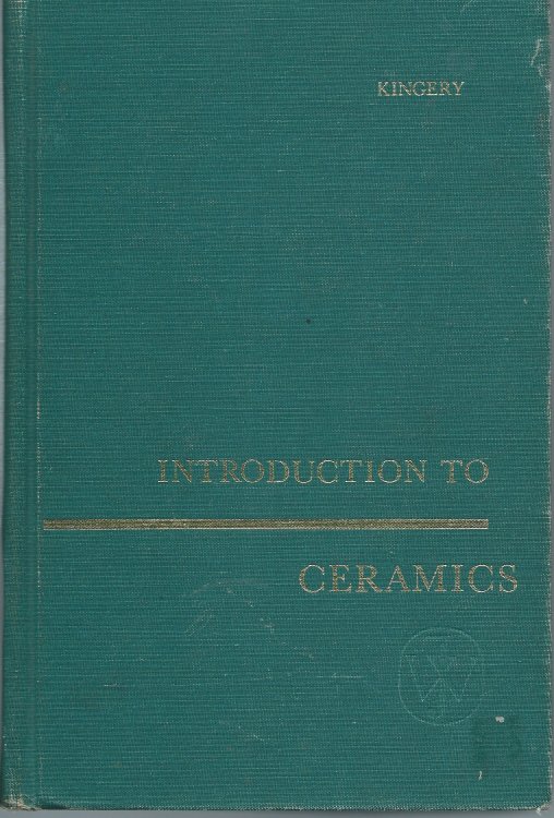 Image for INTRODUCTION TO CERAMICS INTRODUCTION TO CERAMICS