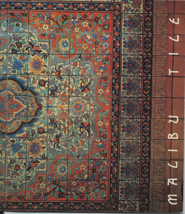 June 24 - September 7, 1980; MALIBU TILE