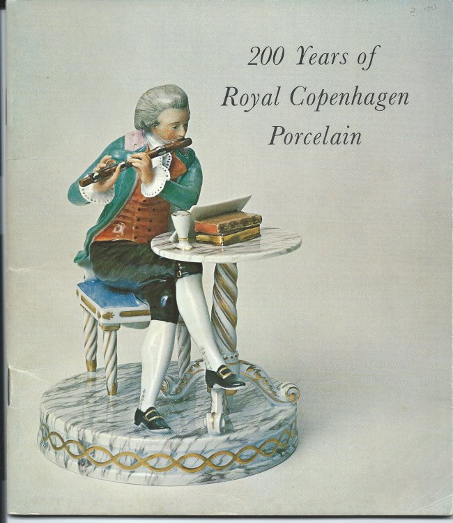 Travelling Exhibition 1974 - 1976; 200 YEARS OF ROYAL COPENHAGEN PORCELAIN