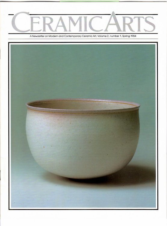 Volume 2, Number 1, Spring 1984; CERAMIC ARTS