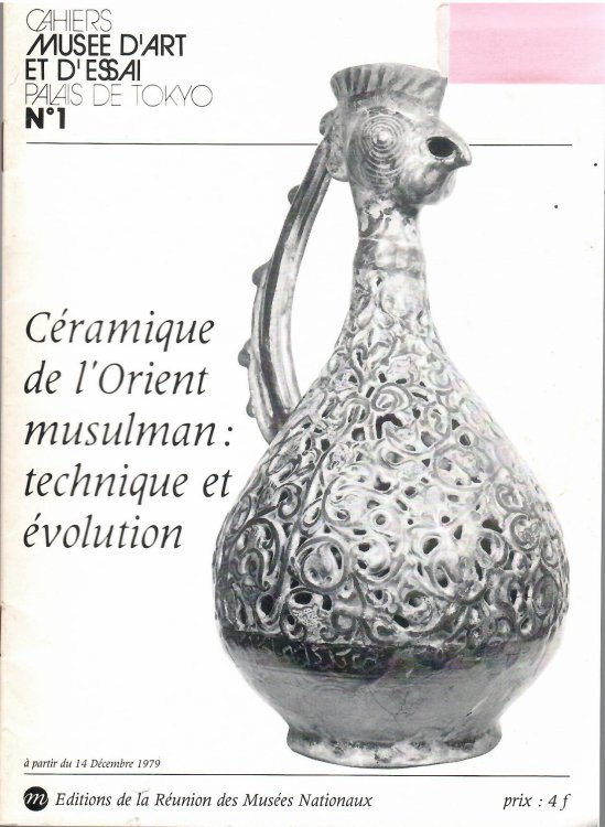 CERAMIQUE DE L'ORIENT MUSULMAN: TECHNIQUE ET EVOLUTION