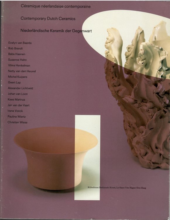 Image for CONTEMPORARY DUTCH CERAMICS CONTEMPORARY DUTCH CERAMICS
