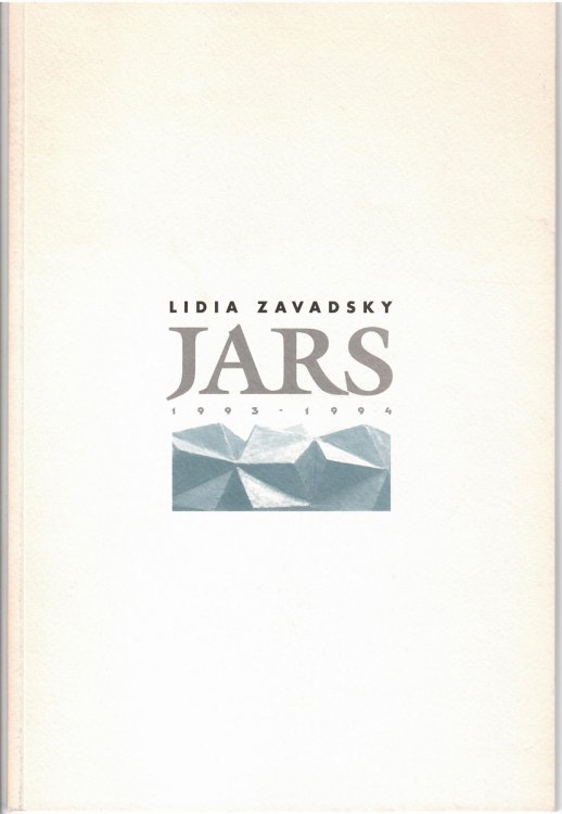 Image for Jars 1993 - 1994; LIDIA ZAVADSKY Jars 1993 - 1994; LIDIA ZAVADSKY