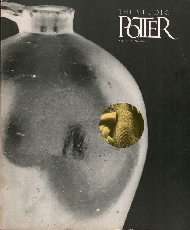 Volume 10, Number 1; THE STUDIO POTTER