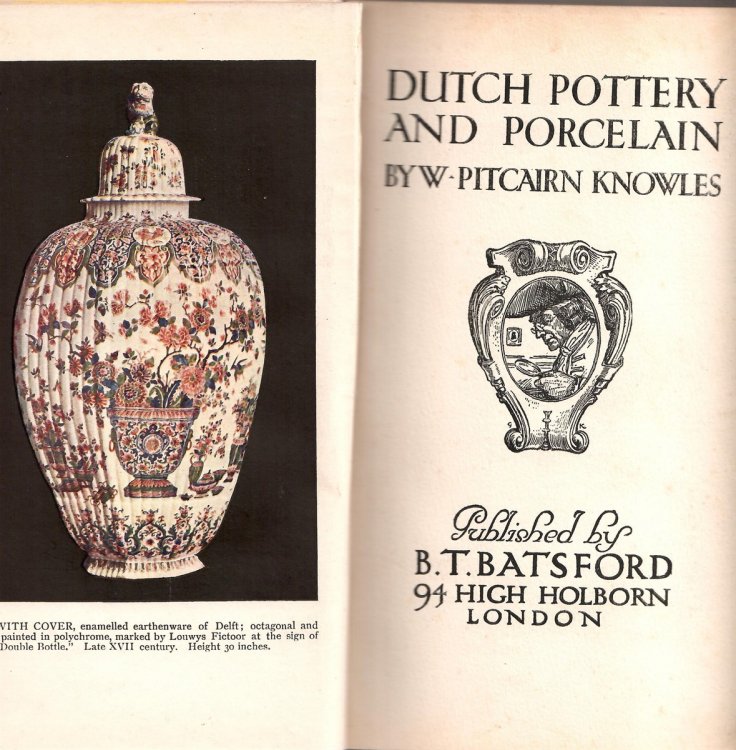 Image for DUTCH POTTERY AND PORCELAIN DUTCH POTTERY AND PORCELAIN