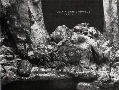 JEAN-PIERRE LAROCQUE; Palimpsest