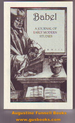 Image for BABEL, A Journal of Early Modern Studies, Volume II (signed) BABEL, A Journal of Early Modern Studies, Volume II (signed)