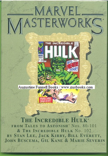 Image for Marvel Masterworks Presents THE INCREDIBLE HULK (Masterworks #56) Marvel Masterworks Presents THE INCREDIBLE HULK (Masterworks #56)