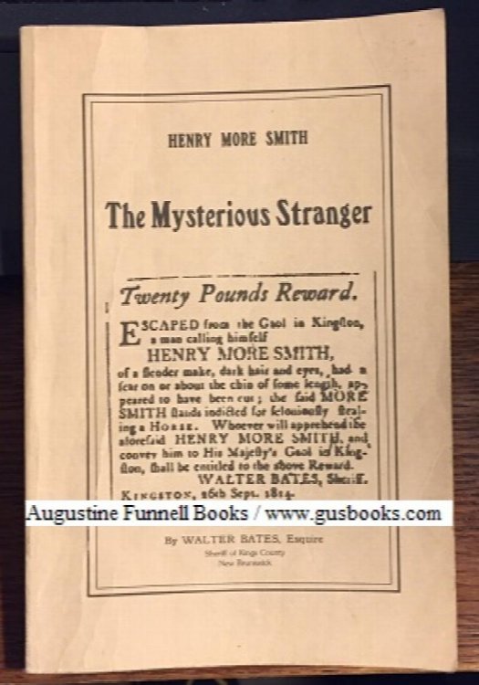 Image for HENRY MOORE SMITH, The Mysterious Stranger HENRY MOORE SMITH, The Mysterious Stranger
