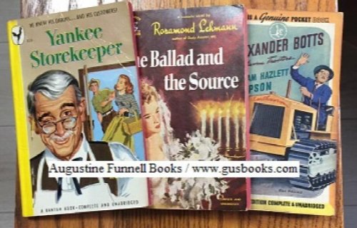 Image for An AFB 5-book fiction multi-pack: Yankee Storekeeper, The Ballad and the Source, Alexander Botts -- Earthworm Tractors, While Rome Burns, Opus 21 An AFB 5-book fiction multi-pack: Yankee Storekeeper, The Ballad and the Source, Alexander Botts -- Earthworm Tractors, While Rome Burns, Opus 21