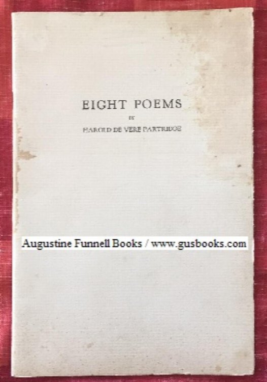 Image for Eight Poems Eight Poems