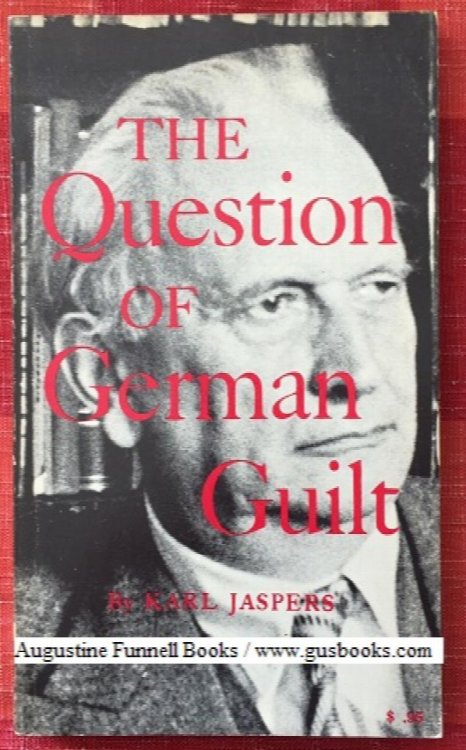 Image for The Question of German Guilt The Question of German Guilt