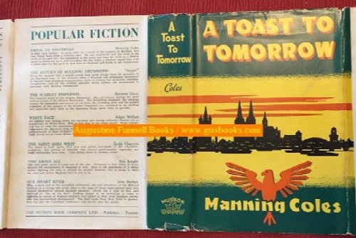 Image for A Toast to To-morrow (Tomorrow) A Toast to To-morrow (Tomorrow)