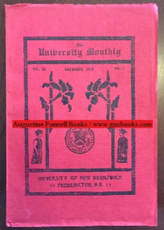 Image for THE UNIVERSITY MONTHLY, Vol. 33 No. 2, November, 1913 THE UNIVERSITY MONTHLY, Vol. 33 No. 2, November, 1913