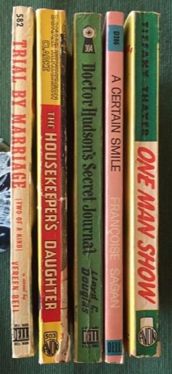 Image for An AFB 5-book fiction multi-pack: Trial by Marriage, The Housekeeper's Daughter, Doctor Hudson's Secret Journal, A Certain Smile, One Man Show An AFB 5-book fiction multi-pack: Trial by Marriage, The Housekeeper's Daughter, Doctor Hudson's Secret Journal, A Certain Smile, One Man Show