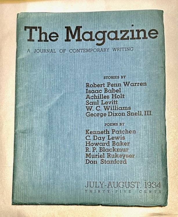 Image for The Magazine /A Journal of Contemporary Writing The Magazine /A Journal of Contemporary Writing