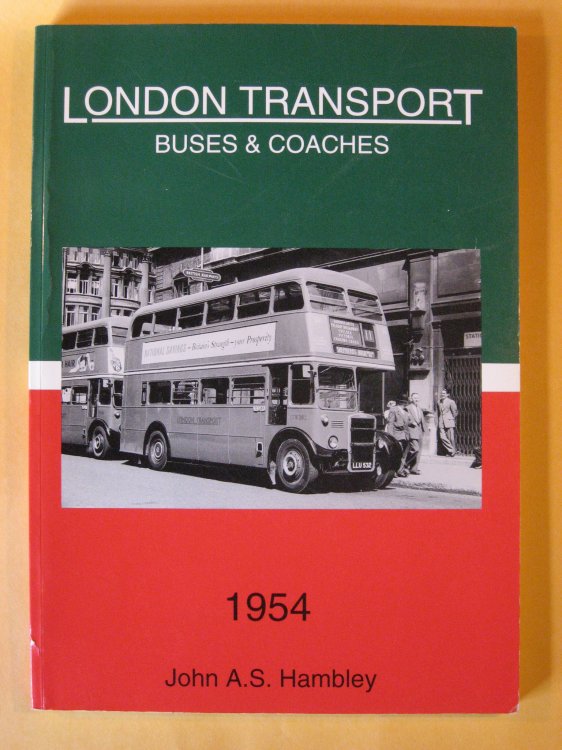 Image for London Transport Buses and Coaches 1954 London Transport Buses and Coaches 1954