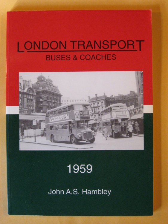 Image for London Transport Buses and Coaches 1959 London Transport Buses and Coaches 1959
