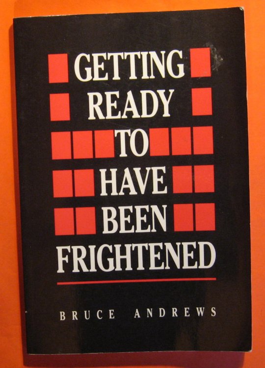 Image for Getting Ready to Have Been Frightened Getting Ready to Have Been Frightened