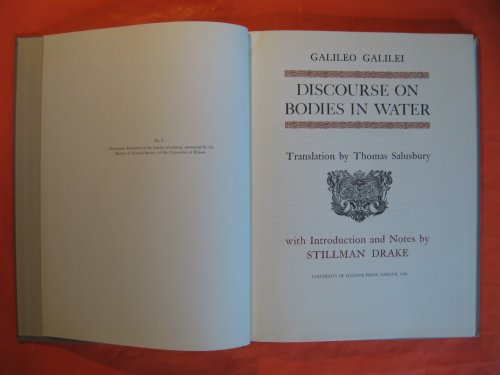 Image for Discourse on Bodies in Water Discourse on Bodies in Water