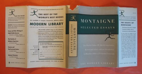 Image for Montaigne: Selected Essays Montaigne: Selected Essays