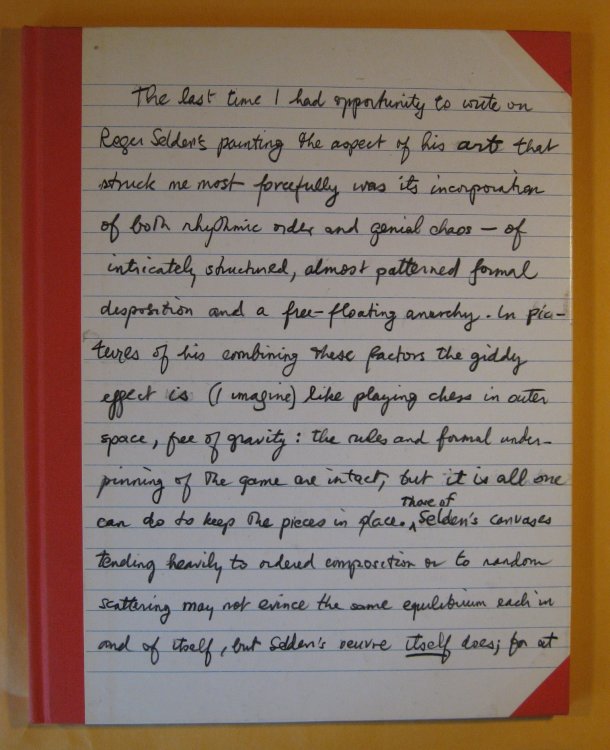 Image for Roger Selden: My Notes for 1985 Roger Selden: My Notes for 1985