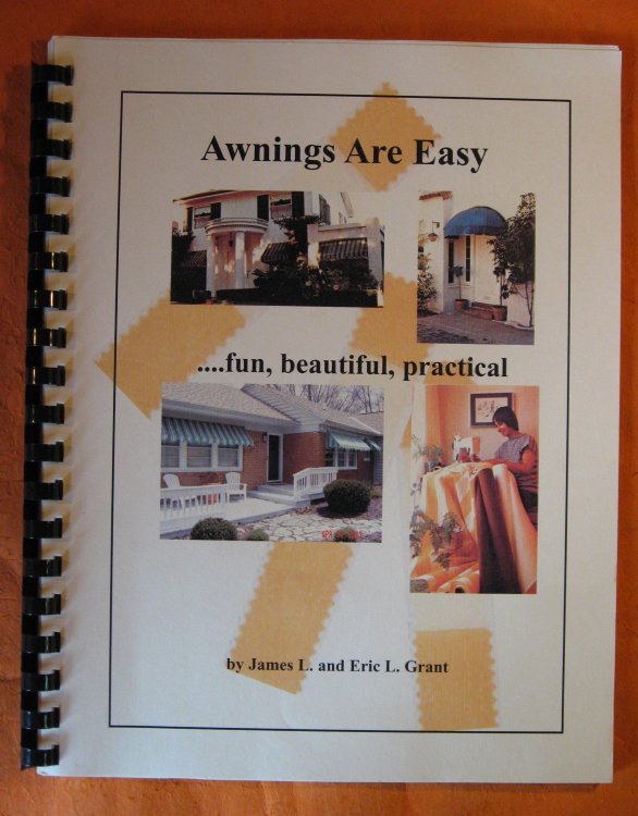 Image for Awnings Are Easy. fun, beautiful, Practica Awnings Are Easy. fun, beautiful, Practica