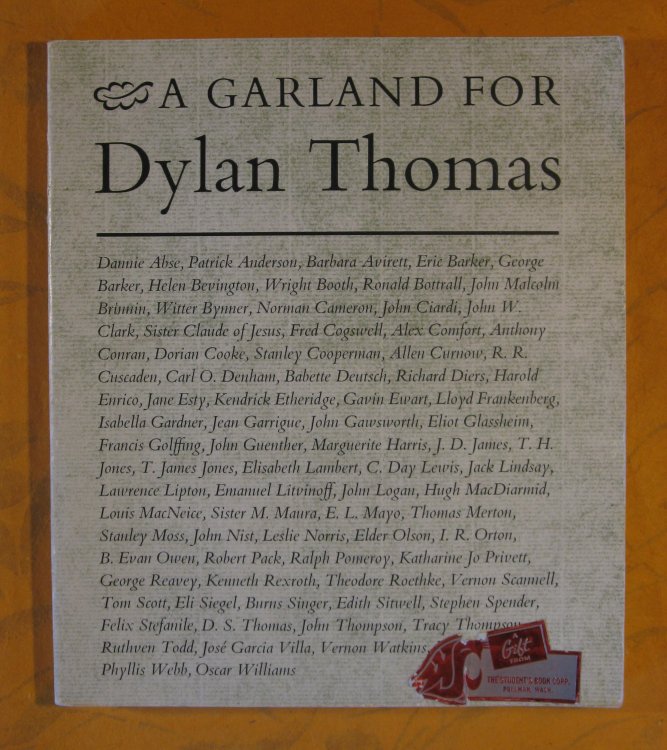 Image for A Garland for Dylan Thomas A Garland for Dylan Thomas